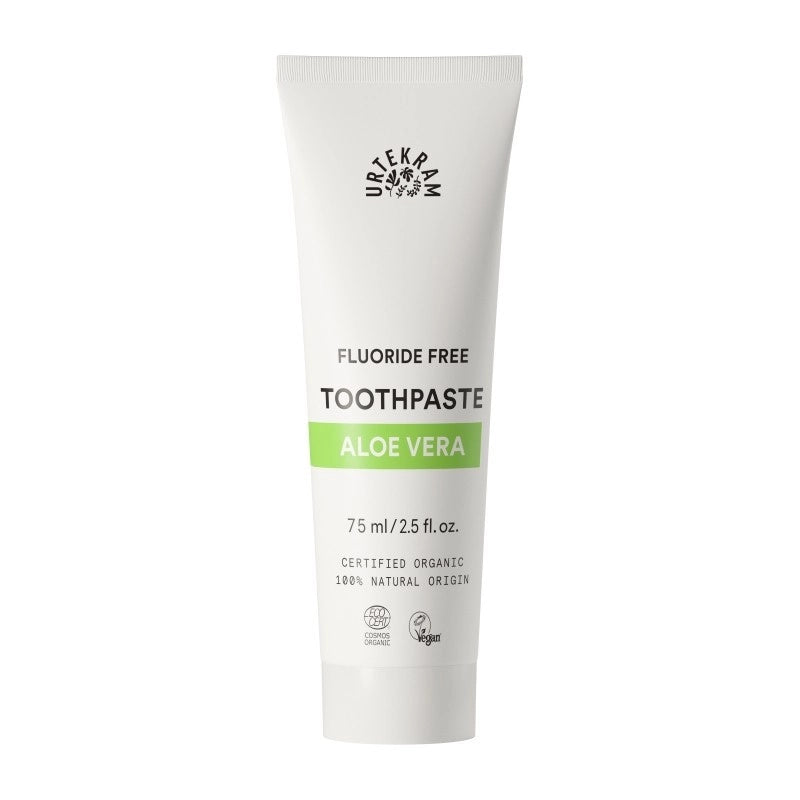 Urtekram Organic Aloe Vera Toothpaste 75ml (6 Pack)