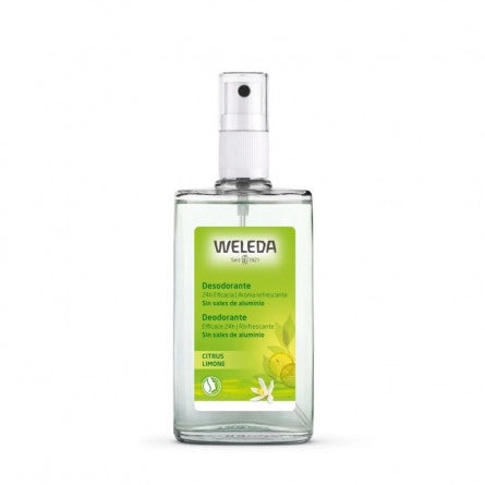 Weleda Citrus Deodorant Spray | 3.4 Fl Oz Spray