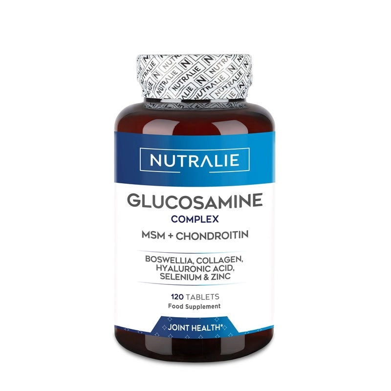 Glucosamine and Chondroitin High Strength Complex MSM Collagen Hyaluronic Acid and Boswellia Maintain Normal Bones Glucosamine Sulphate 1500 Mg 120