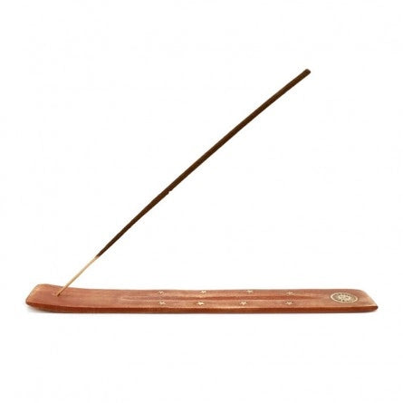 SOPORTE INCIENSO MADERA LABRADA