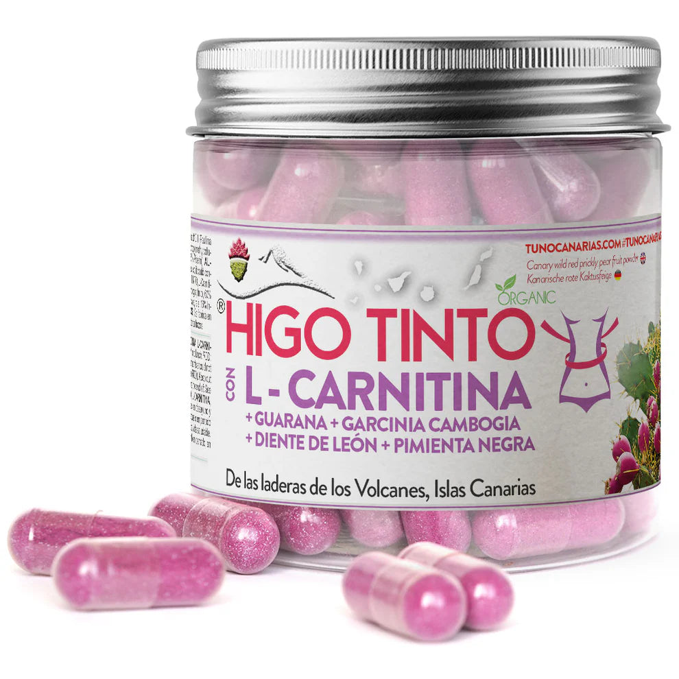 HIGO TINTO con L-Carnitina + Guarana + Garcinia + Diente de León + Pimienta Negra