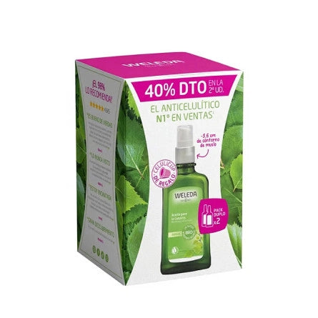 Weleda Tratamiento Anticelultico Aceite Abedul 2x100 Ml