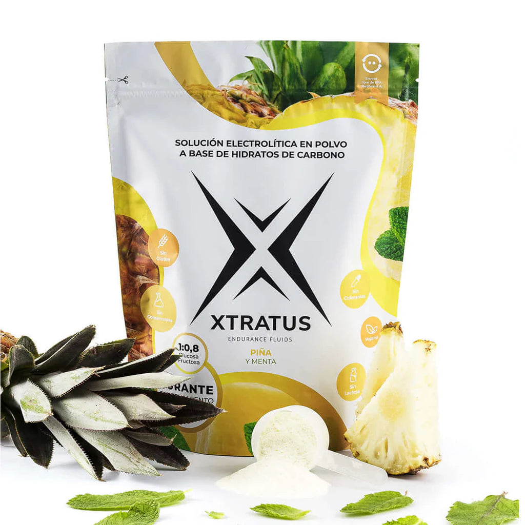 MIX DE CARBOHIDRATOS Y ELECTROLITOS CON PIÑA + MENTA