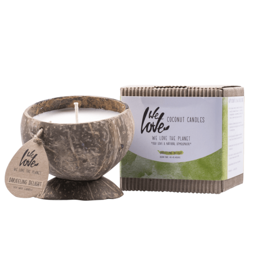 We Love the Planet Coconut Candle - Darjeeling Delight
