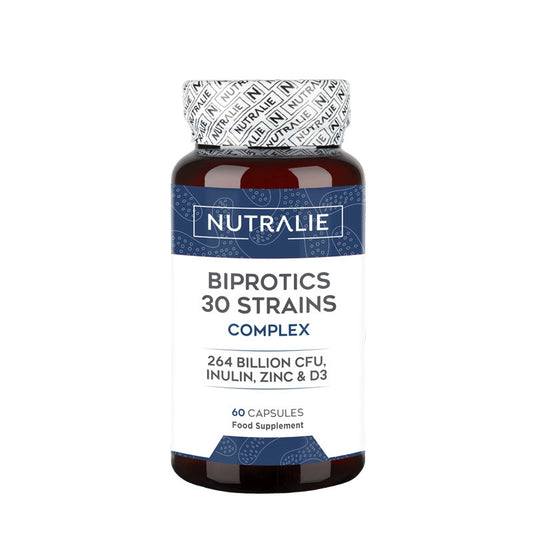 Biprotics Bio Culture 30 Strains 264 Billion CFU Guaranteed per Dose | Improves Defenses and Intestinal Flora | Biprotics 30 Strains Complex 60