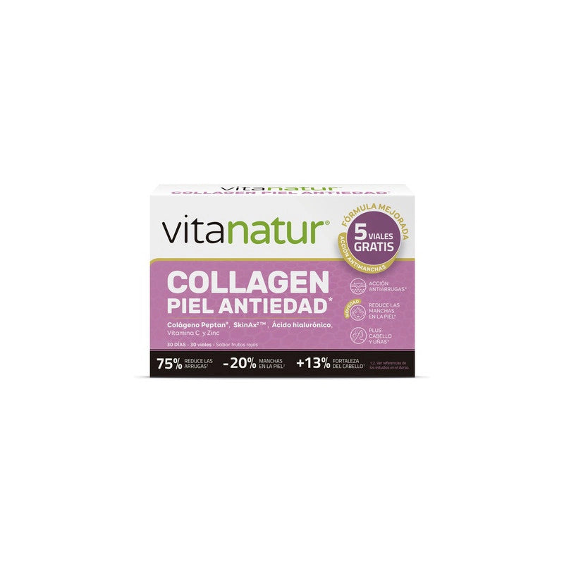 Collagen Piel antiedad 25+5 viales Vitanatur