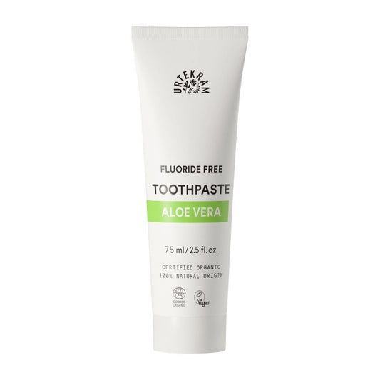 Urtekram Organic Aloe Vera Toothpaste 75ml (6 Pack)