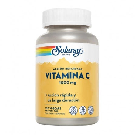 Vitamina C 1000 Mg a/R Acción Retardada 100 Comprimidos